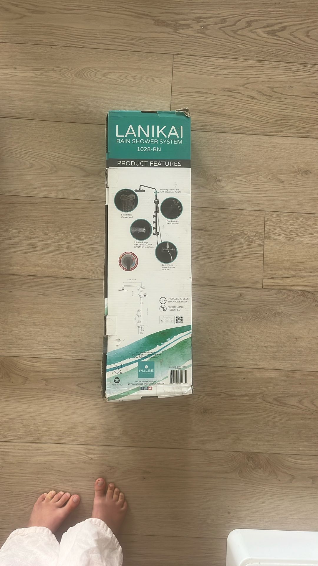 Lanikai Rain Shower System Shower Head