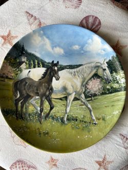 Spode Horses 1988 Austrian The Lipizzaner Collectors Plate