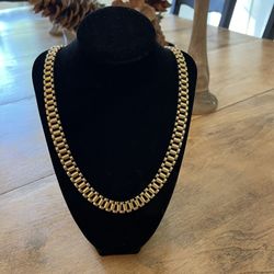 10k GOLD ROLEX STYLE CHAIN 49.33g 