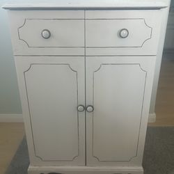 Vintage White Cabinet