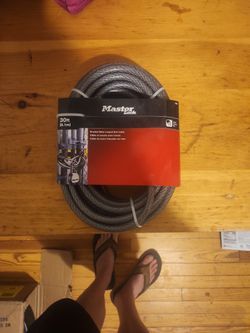 30 Foot Masterlock Cable