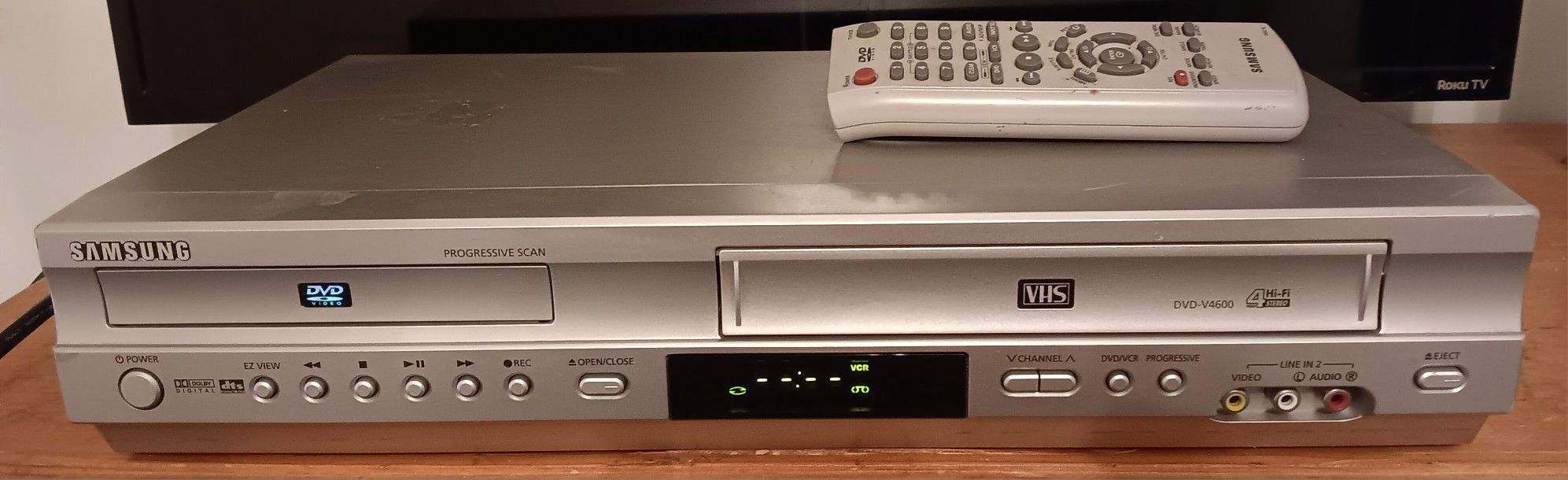 Samsung DVD VCR COMBO 4HEAD WITH REMOTE CONTROL 