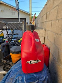 fuel container for off road vehicles