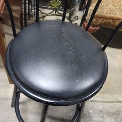 Black Bar Stool