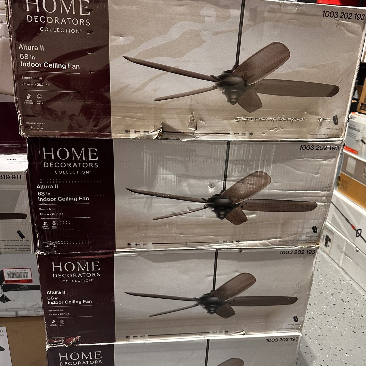 Home Decorators Altura 68 Ceiling Fan Light Kit Shelly Lighting