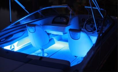 Blue LED Light Set Waterproof for Boats/Trucks