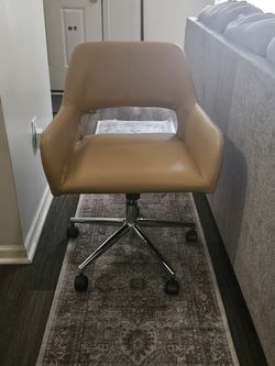 Brown desk chair