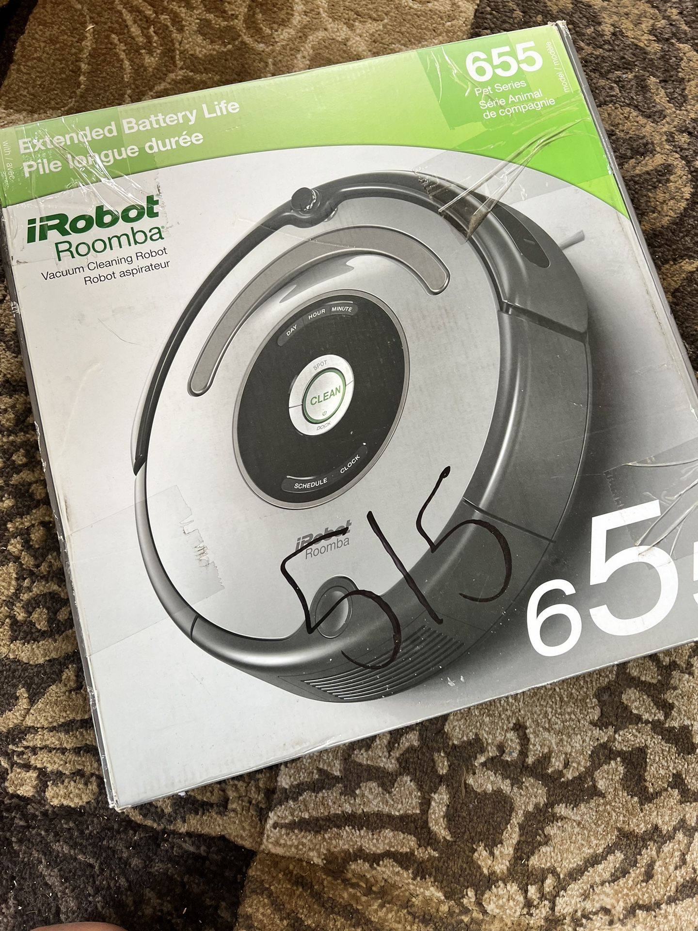 Used iRobot Roomba 655 Pet Series – Great Condition