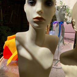 Mannequin Heads For Wig Or Hat Display