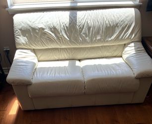 Leather sofa