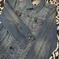 Size M True Religion Jean Jacket