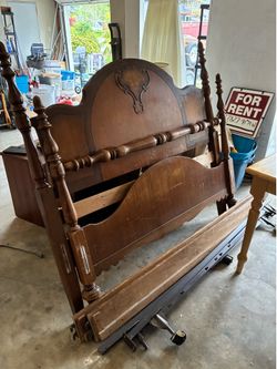 Full size bed frame