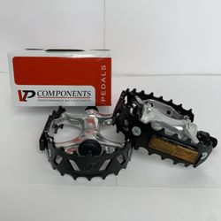 Vp Brand Black Bear Trap Pedals Size 1/2 Inch 