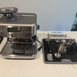 Breville Barista Pro Espresso Machine - Fully Working, Clean, Loaded with Accessories
