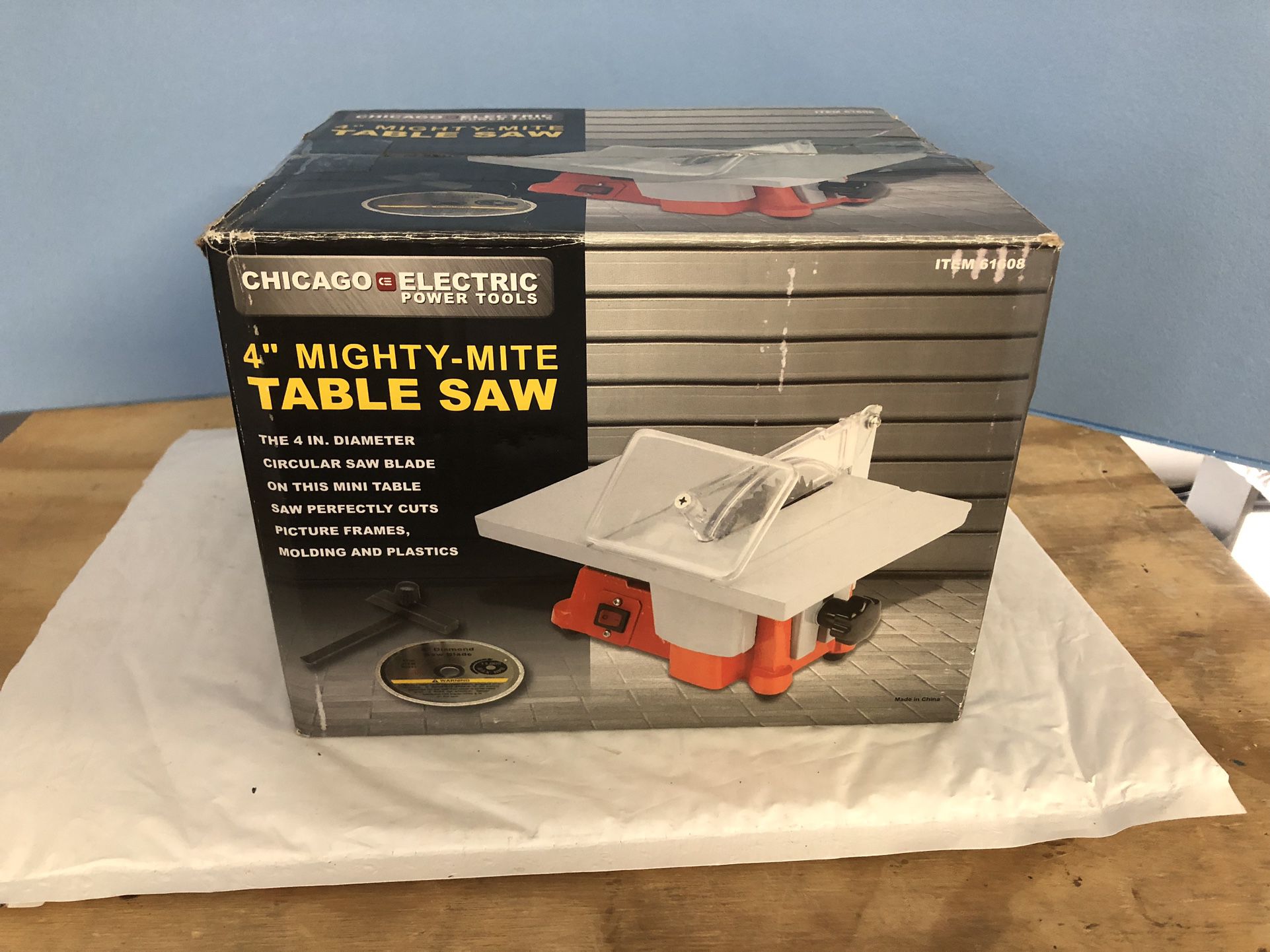 4” Mini Table Saw Chicago Electric Power Tools 4” Diameter Circular Saw  for Sale in Whittier, CA OfferUp