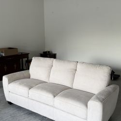 Stylish & Comfy 3-Seat Sofa - Neutral Beige Design