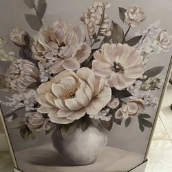 Floral Art Paint 24” By 32” 