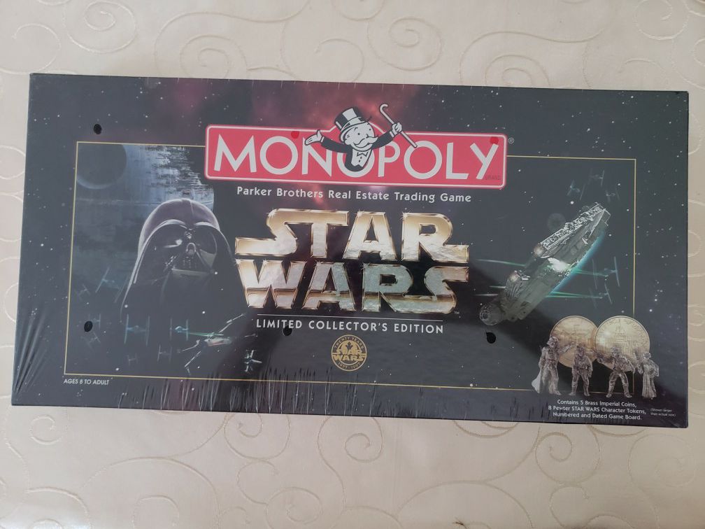 Star Wars Limited Edition Monopoly Game
