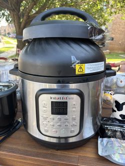 Instant pot With Air Fryer Lid