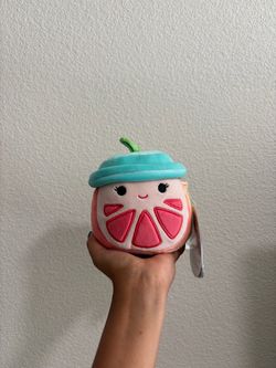 Squishmallow Grapefruit Plush with Tags