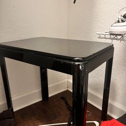 small black table