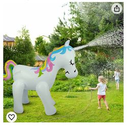 Inflatable Unicorn Sprinkler Kids 