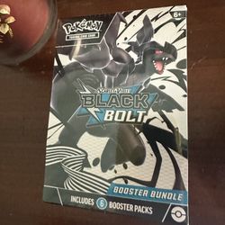 Pokemon Black Bolt Booster Bundle NEW Sealed