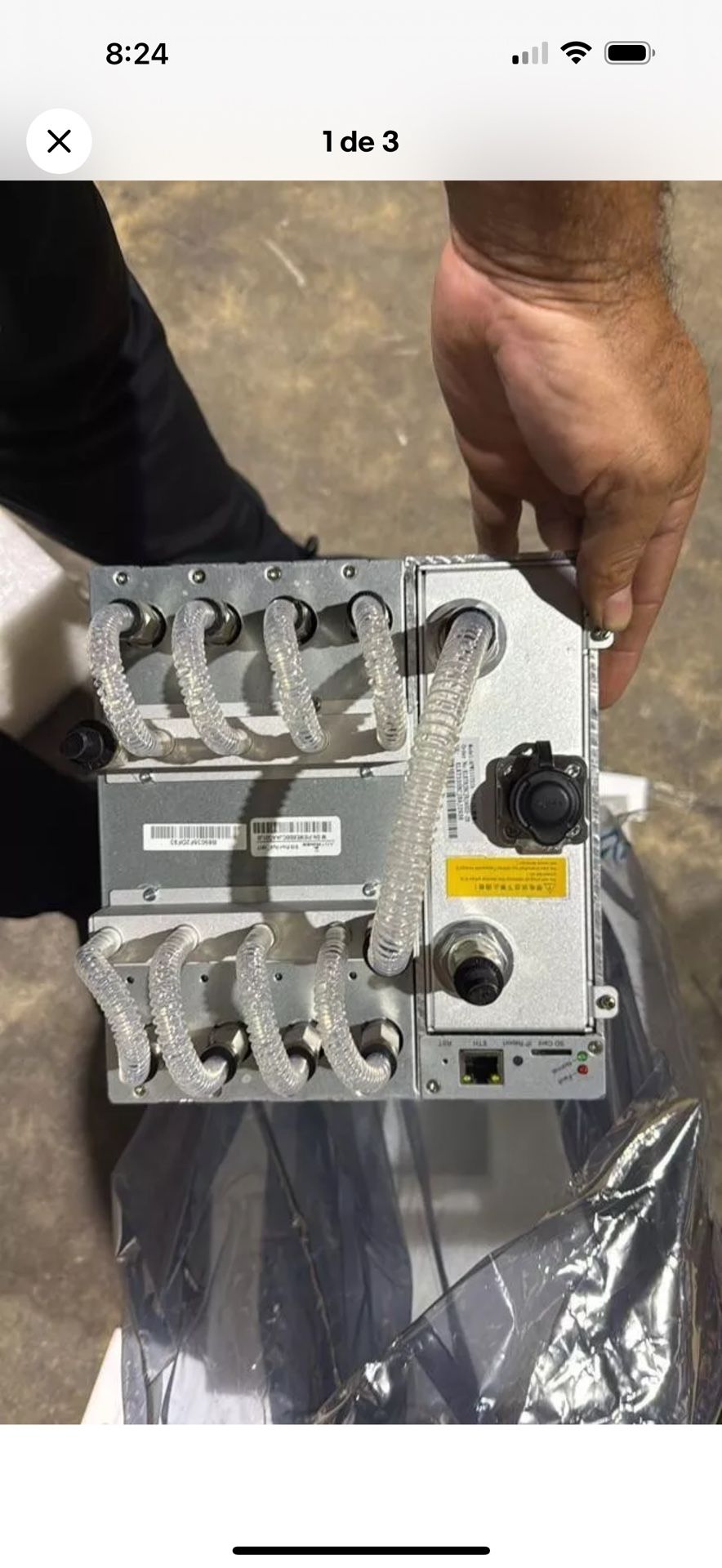 Bitmain Antminer S19 Pro+ Hydro 191Th/s 5252.5W BTC BCH MINER