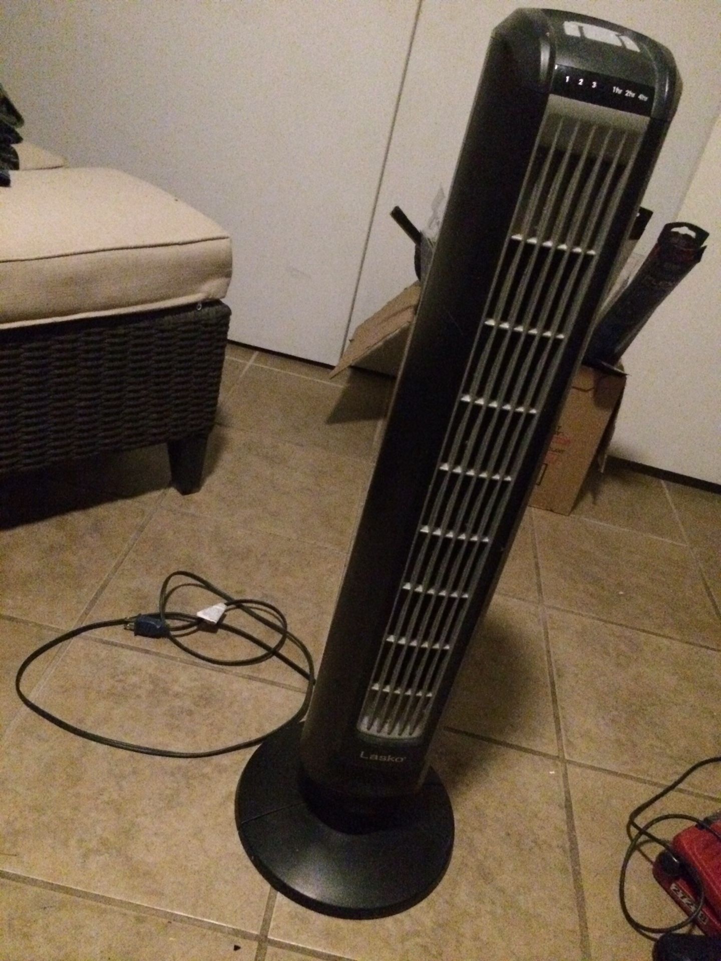 LASKO 3 SPEED TOWER FAN - GREAT WORKING ORDER ($29) OBO