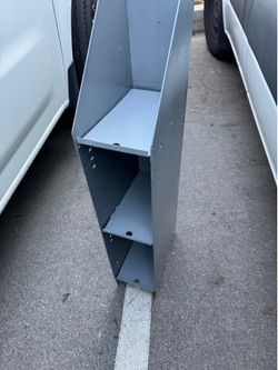 Adrian steel calking tube shelf van shelving storage