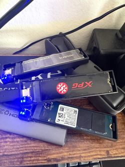 Lot of 3 2TB M.2 NVMe SSDs