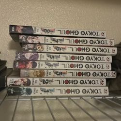 Tokyo Ghoul Books 1-8