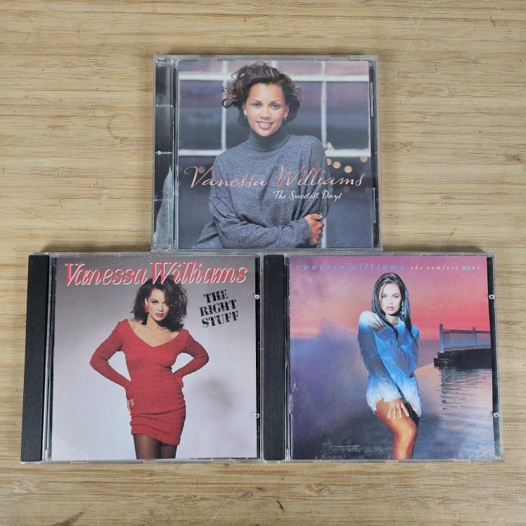 Vanessa Williams Music CD Bundle Lot Of 3 
