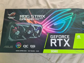 ASUS RoG Strix GeForce RtX 3080 OC GGDR6X (Non-LHR