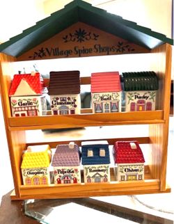 The village spice shops containers