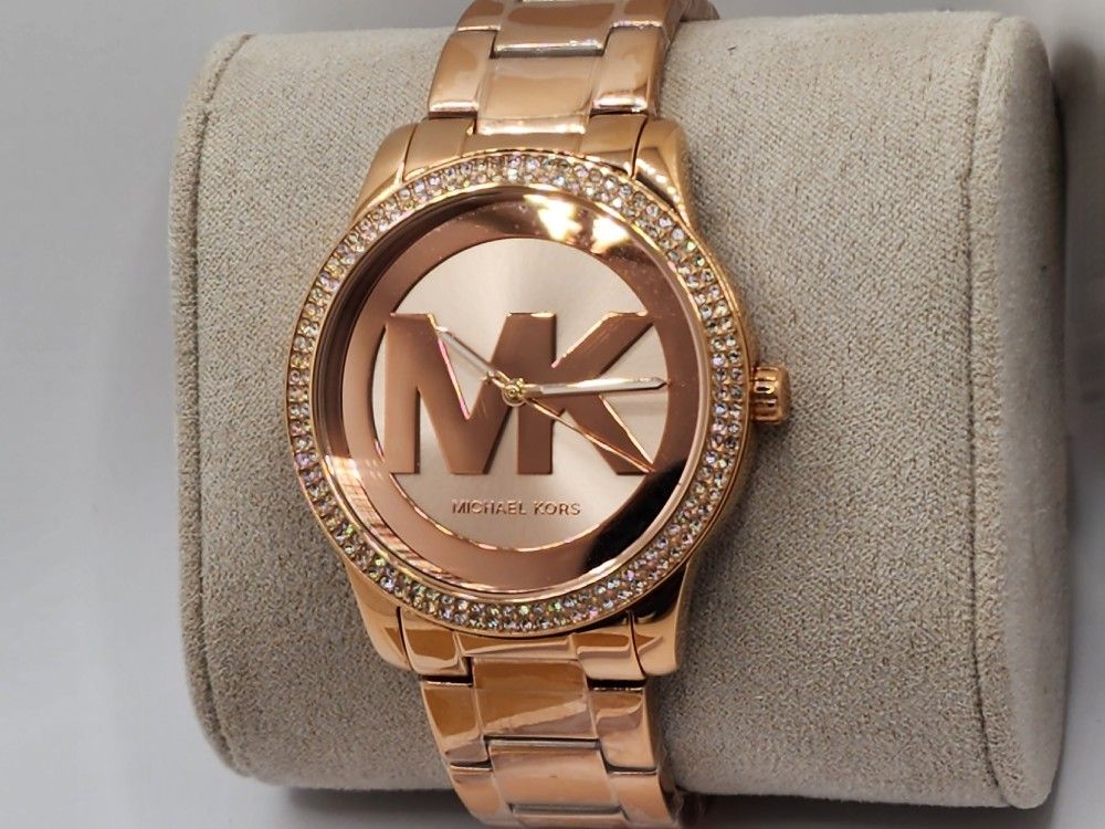 MICHAEL KORS WOMANS WATCH TIBBY THREE HANDS ROSE GOLD-TONE STAINLESS STEEL  MK6880 for Sale in Grand Prairie, TX - OfferUp