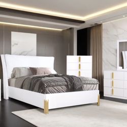 White Queen Bedroom Set