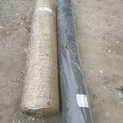 Weed barrier landscape fabric & Coconut mesh