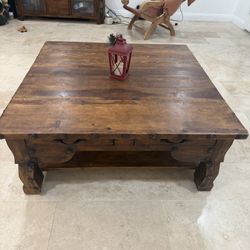 Sedona Solid Wood Coffee Table 