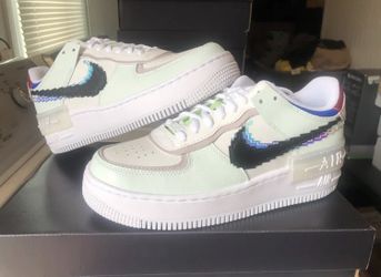 Nike Air Force 1 Low Shadow 8 Bit Barely Green Size 7 Women’s Deadstock -Brand New In Box-