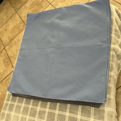 Cloth Napkins Gray & Blue 20 x 20