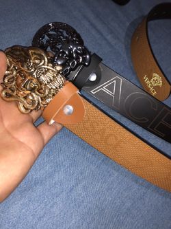 Versace belts
