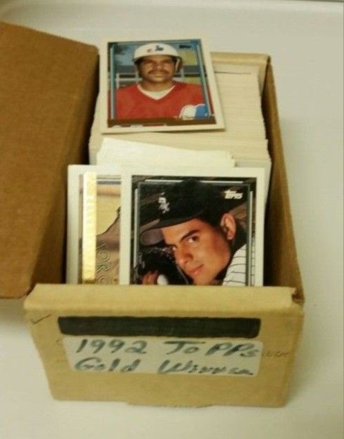 1992 "Topps Gold" Winners -225+ cards