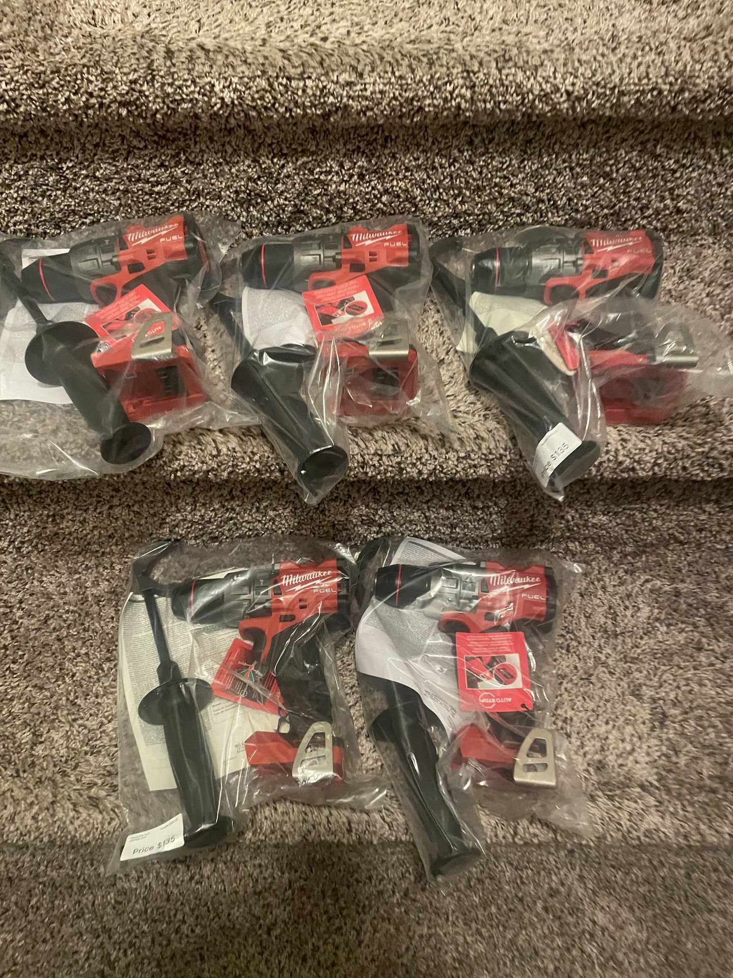 New Milwaukee M18 FUEL HAMMER DRILL $130 Each-Cada Uno (Tool Only Solo Herramienta )