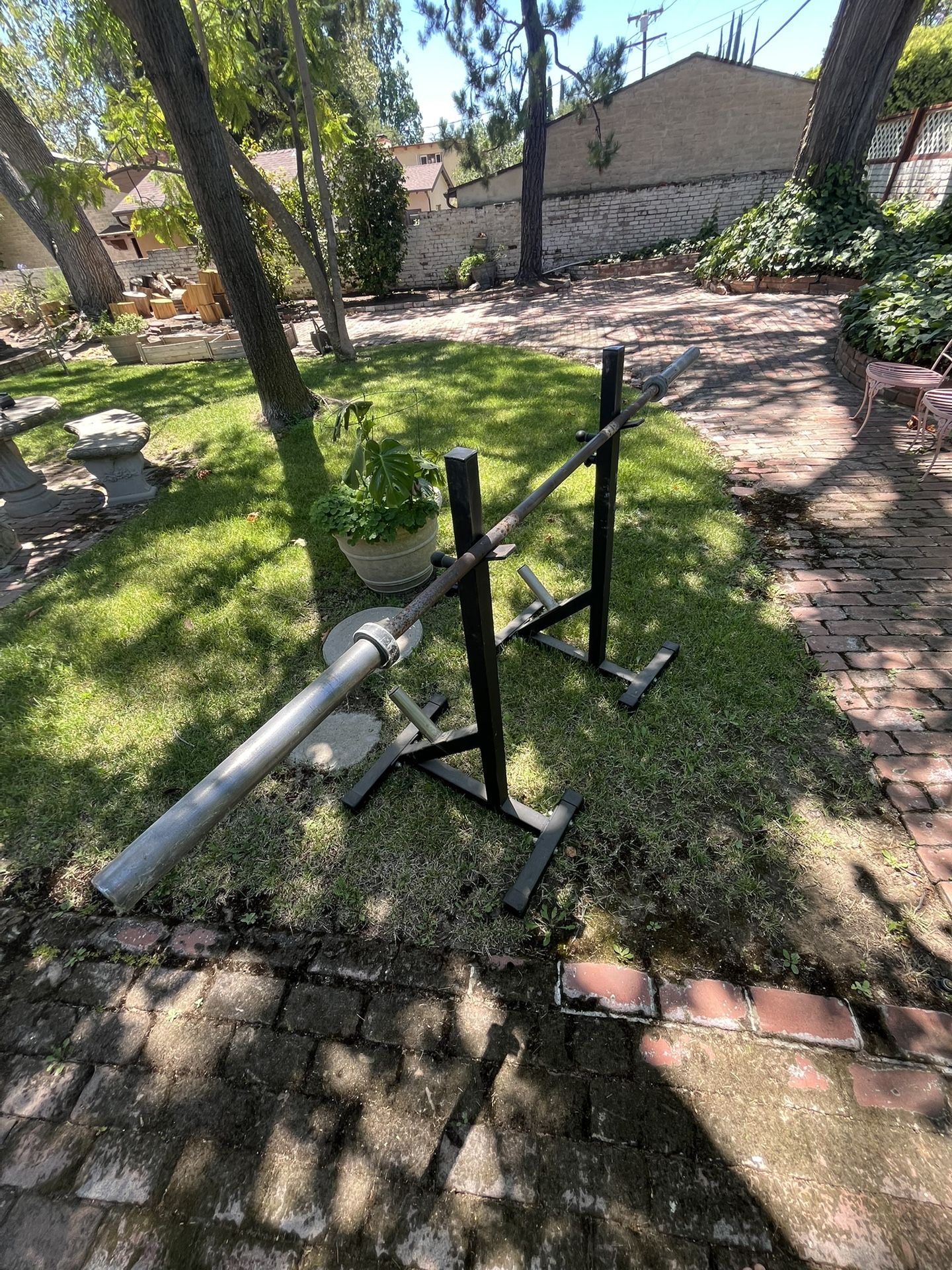 Rogue Barbell And Squat Rack