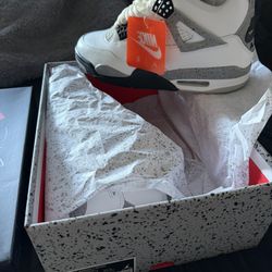 Jordan White Cement 4s 