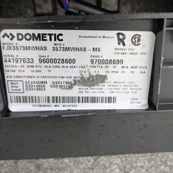 Dometic A/C FJX3573MWAS 15000 BTU