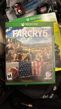 far cry 5 for xbox one used about 3 times disk is clean and no scratches bought brand new from game stop