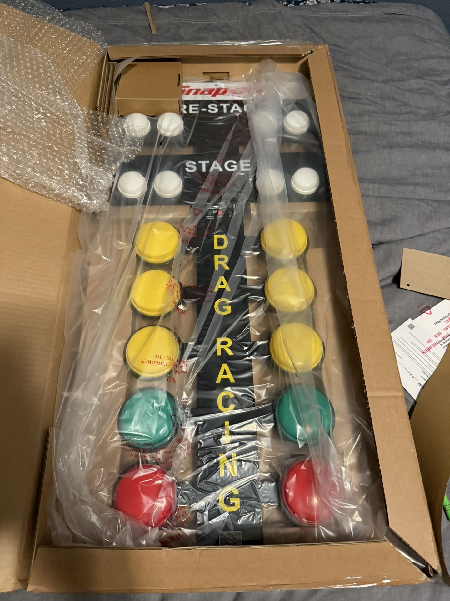 Snap on Racing Tree Light Bar And Game