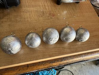 Cannon Ball lead Fishing Weights